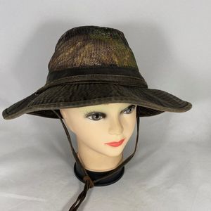 MOSSY OAK Mesh Sidewall Wide Brim Hat NWOT